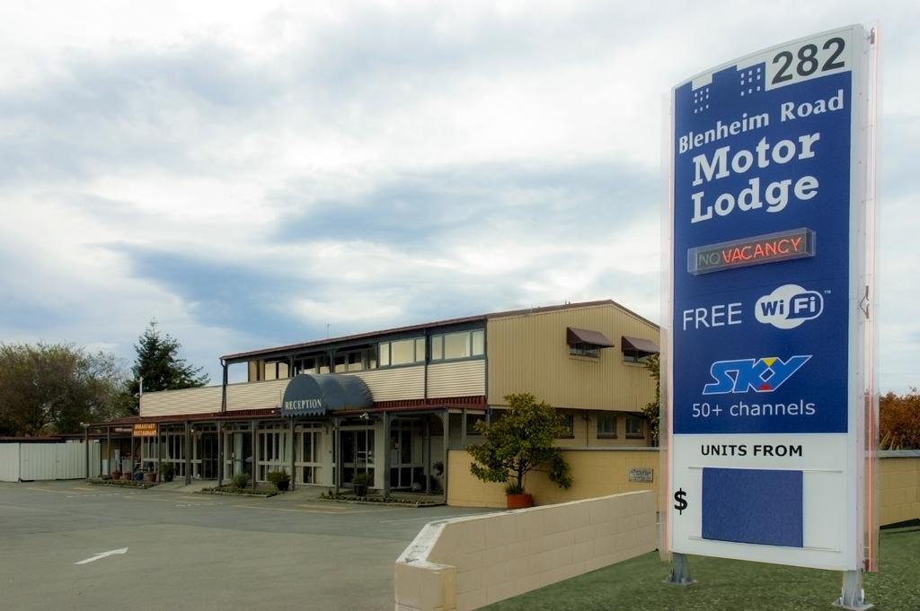 Blenheim Road Motor Lodge Christchurch Exterior photo